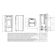 Abnehmbarer Pelletofen mit Zentralheizung - EXTRAFLAME Raffaella Idro H15 19 kW – Image 5